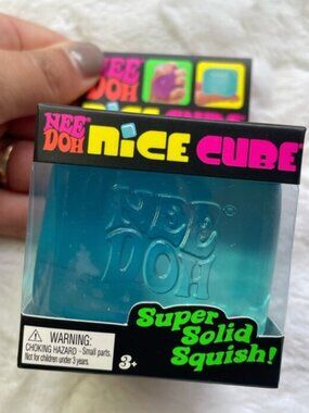 🆕 NEW🧊🧊🧊NeeDoh Blue Nice Cube 🔥